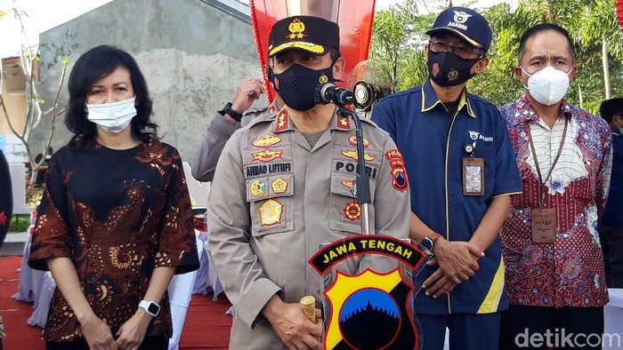 Kapolda Jawa Tengah Irjen Ahmad Luthfi melaunching perumahan untuk anggota Polri di Boyolali, Jumat (4/6/2021).