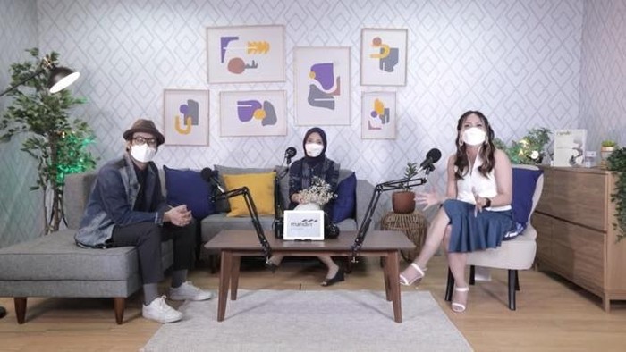 Mandiri Virtual Talk Eps. 3 membahas perencanaan keuangan untuk milenial.