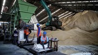 Nantinya gala mentah itu diproses menjadi gula rafinasi.