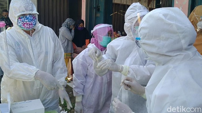 Muncul kasus Corona klaster pasar di Pemalang. 34 warga positif virus Corona atau COVID-19, Jumat (4/6/2021).