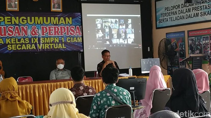 Pengumuman kelulusan SMP di Ciamis digelar secara virtual