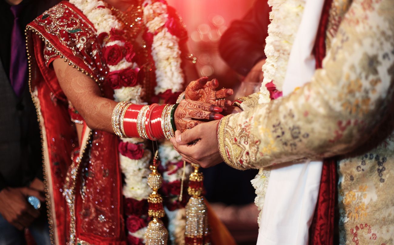 Indian wedding ceremony. Weddings in India vary regionally, the religion and per personal preferences of the bride and groom. They are festive occasions in India, and in most cases celebrated with extensive decorations, colors, music, dance, costumes and rituals that depend on the religion of the bride and the groom, as well as their preferences