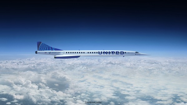 Pesawat yang dijuluki Overture itu dijadwalkan akan selesai pembangunannya pada tahun 2025, memulai penerbangan uji pada tahun 2026 dan membawa penumpang pada tahun 2029. United Airlines telah setuju untuk membeli 15 jet, dengan opsi pembelian tambahan sebanyak 35 buah.  