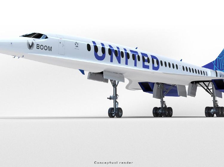 Potret Armada Supersonik dari Maskapai AS