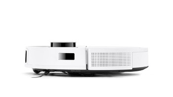 Default robot ini adalah membawa kompartemen pengharum ruangan. Saat mengisi daya di docking station, robot akan menyemburkan aroma wangi dari kompartemen Air Refreshner. (Foto: Ecovacs)