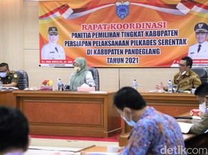 Pilkades Pandeglang Ditunda Lagi, Calon Diimbau Tak Buat Kerumunan
