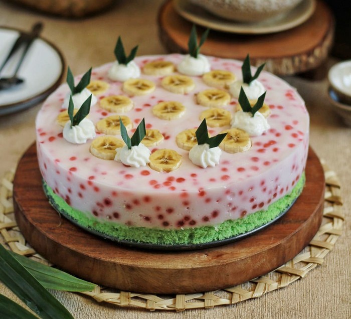 Resep Cake Pandan Cantik Manis
