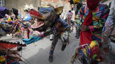 Unik! Ada Tarian Setan di Venezuela