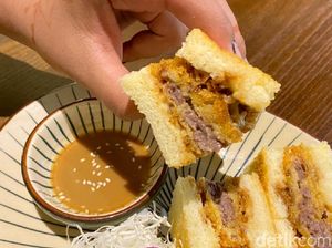 Yuukatsu: Krenyes Gurih! Sandwich Isi Beef Katsu seharga Rp 175 Ribu