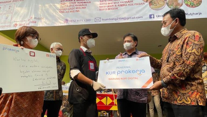 Airlanga Apresiasi KUR BNI untuk Program Kartu Prakerja