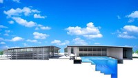 Blue Abyss akan dibangun berundak dengan ukuran 50x40 meter dengan kedalaman 50 meter. (Blue Abyss)