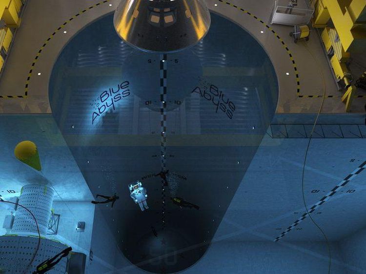 Foto: Blue Abyss, Calon Kolam Renang Terdalam Dunia