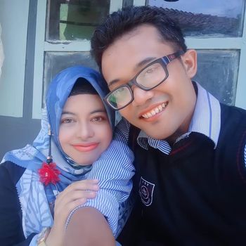 Foto Fissilmi Hamida dan Bagus Prabowo Aji.