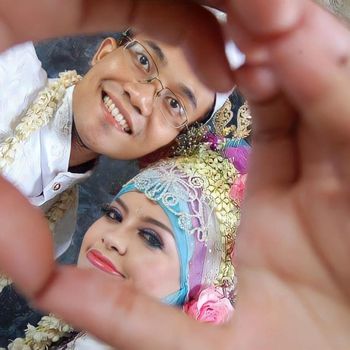 Foto Fissilmi Hamida dan Bagus Prabowo Aji.