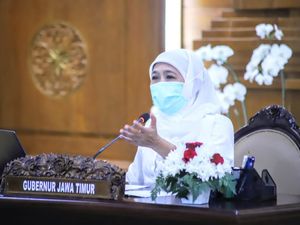 Gubernur Khofifah Minta Maaf Penanganan COVID-19 di Jatim Belum Memuaskan