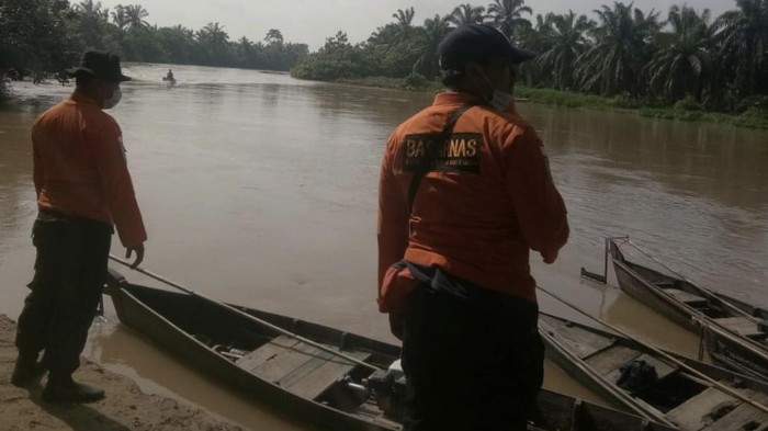 Lokasi penemuan mayat diterkam buaya (dok. Polisi)