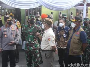 Panglima TNI Puji Kebijakan PPKM Mikro di Pati Saat Kudus Diamuk Corona