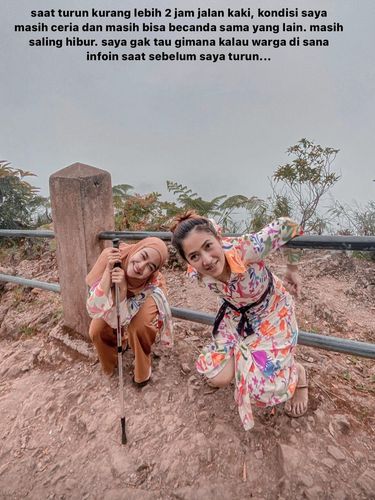 Ria Ricis masih bisa tertawa saat belum tahu sang ayah meninggal dunia