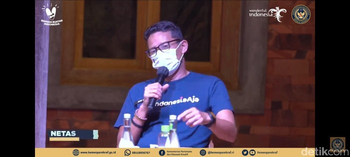 Sandiaga Uno di Sleman