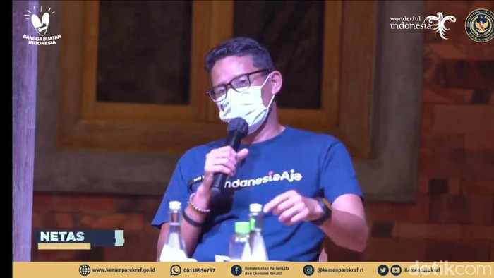 Sandiaga Uno di Sleman