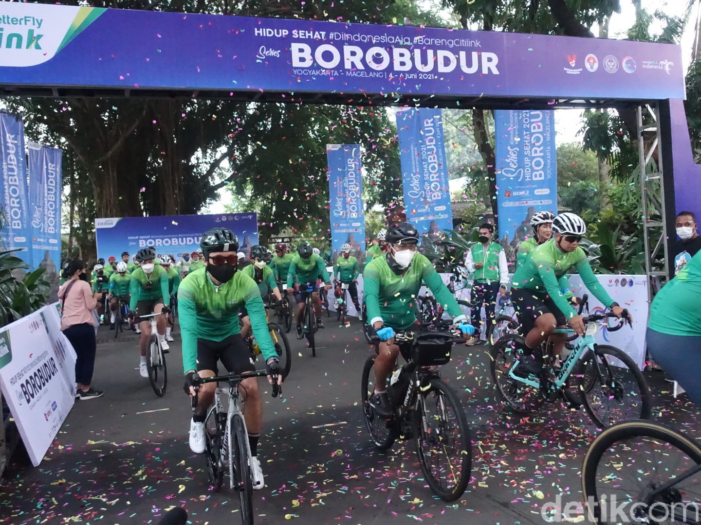 Sandiaga Uno gowes di Hidup Sehat Series 2021