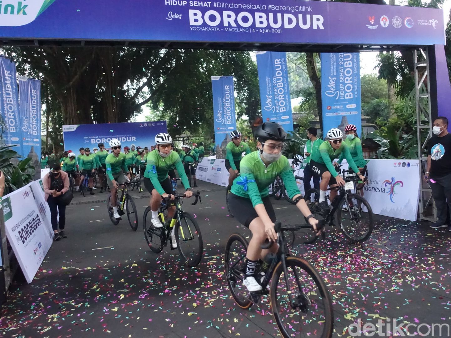 Sandiaga Uno gowes di Hidup Sehat Series 2021