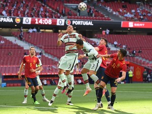 Laga Uji Coba: Spanyol Vs Portugal Tuntas 0-0