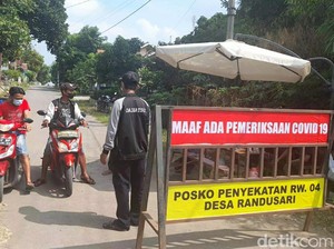 70 Warga dari 1 RW di Tegal Terpapar Corona