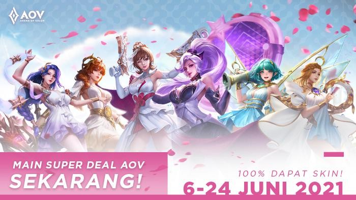 Cek Event Super Deals Arena of Valor, Dapatkan Skin Kece dan Cantik