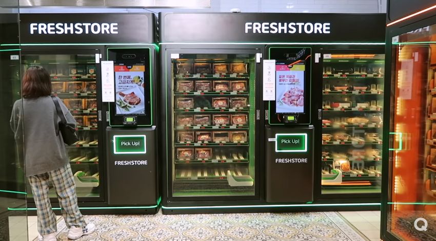 Cicip Makanan Vending Machine Korea 24 Jam