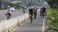 Sebagaimana diketahui, Pemprov DKI telah membangun 63 km. Jalur sepanjang 63 km itu telah dibangun pada 2019.