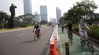 Pada awal 2021 ini Pemprov DKI Jakarta mulai membangun jalur permanen di Jalan Sudirman-Thamrin, Jakarta Pusat sepanjang 11,2 kilometer. Pembangunan tersebut memakan biaya sekitar Rp 30 miliar.