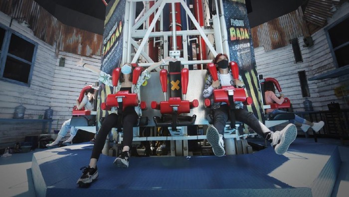 Ilustrasi Wahana di Trans Studio Bandung