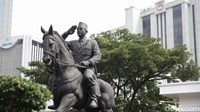 Megawati mengatakan, setelah sukses menunggang kuda, Bung Karno pun langsung memeriksa kesiapan prajurit TNI. Megawati mewakili keluarga besar Bung Karno, berterima kasih atas penghormatan yang diberikan rakyat Indonesia kepada ayahnya.