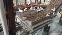 Ini adalah mesin yang digunakan untuk menggerakkan rol gilingan. (Aisyah Kamaliah/detikcom)