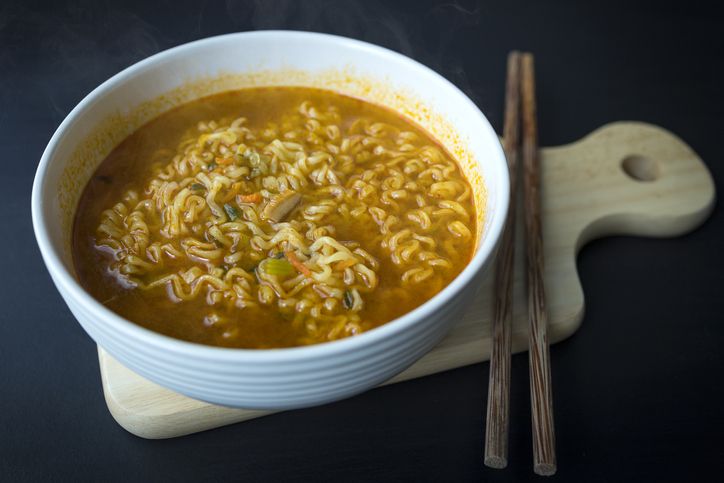 Racikan Ramyeon dan Selai Kacang