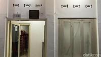 Rumah kelahiran Bung Karno berjarak 200 meter dari prasasti di depan gang Pandean IV. Dari depan rumah, tampak material bangunan rumah lama yang masih kental. Meski cat di kusen pintu dan tembok telah diperbarui, namun tidak menghilangkan karakteristik bangunan lama. 