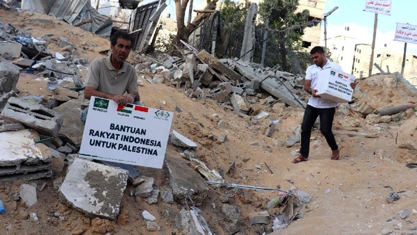 Bantuan Kemanusiaan untuk Palestina Terus Mengalir