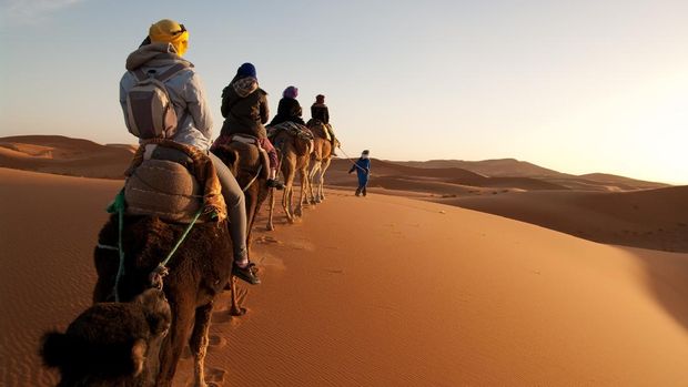 Gurun Sahara di Maroko