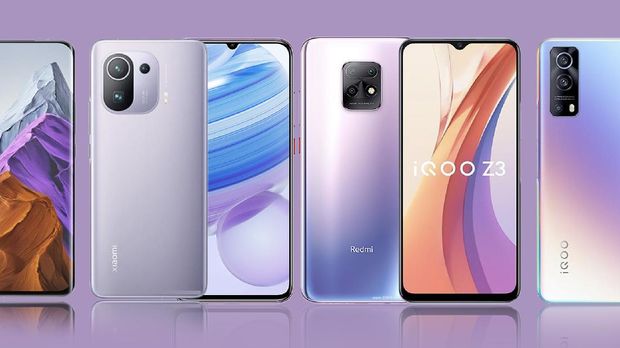 Infografis, Deretan HP Android Kelas Menengah Paling Ngebut di Dunia