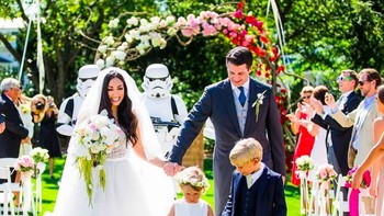 Foto saat pernikahannya pada tahun 2015. Foto: Instagram