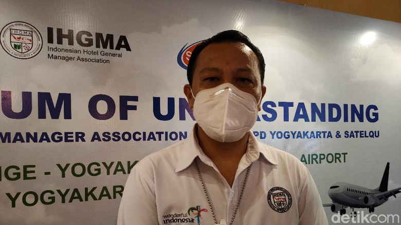 Ketua IHGMA Yogyakarta Haryadi Baiin, saat memberikan keterangan kepada wartawan di Kulon Progo, Senin (7/6/2021) Ketua IHGMA Yogyakarta Haryadi Baiin, saat memberikan keterangan kepada wartawan di Kulon Progo, Senin (7/6/2021)
