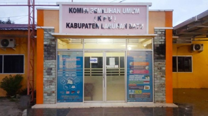 KPU Labuhanbatu (Ahmad Fauzi-detikcom)