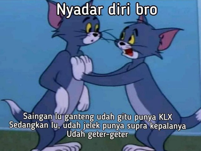 Nggak usah takut duluan yuk, kalau ceweknya sudah terlanjur cinta mungkin dia nggak akan memandang kendaraanmu. Jadi, coba aja dulu! Foto: Instagram.com/mrci.id