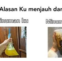 Beda jajanan aja ternyata bisa bikin nyali cowok menciut buat deketin cewek ya.. Padahal kalau udah pacaran jajanannya bisa sama kok. Foto: Facebook.com/Bagus S