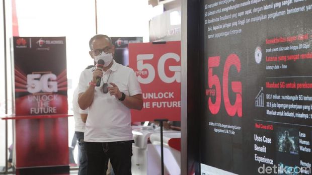 Peresmian Layanan 5G Telkomsel di Surabaya