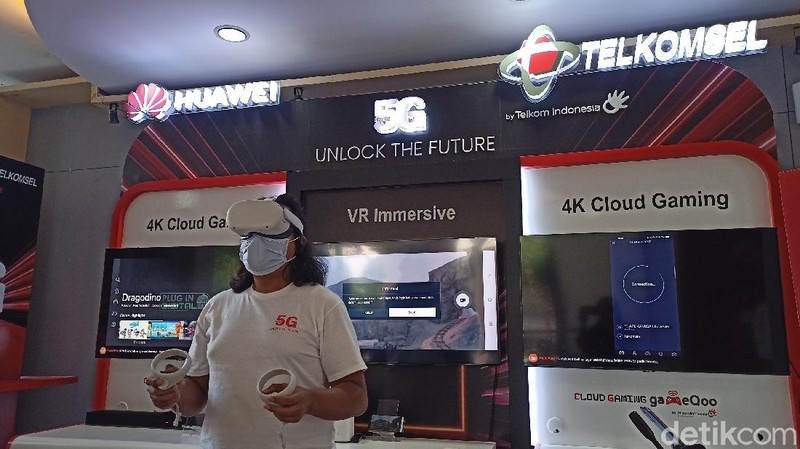 Peresmian Layanan 5G Telkomsel di Surabaya
