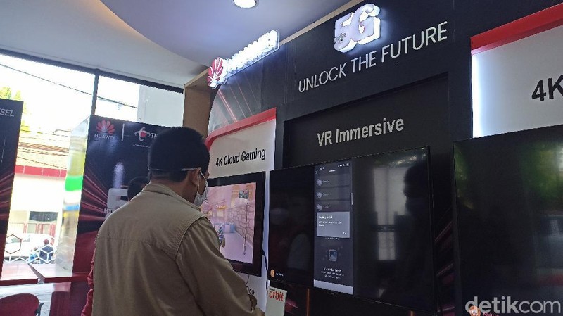 Peresmian Layanan 5G Telkomsel di Surabaya