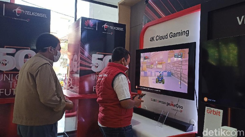 Peresmian Layanan 5G Telkomsel di Surabaya
