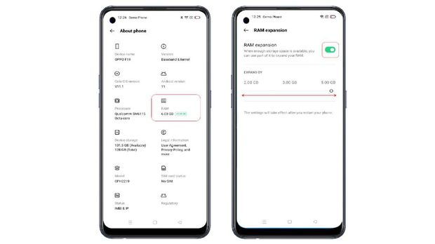 Oppo A74 5G dan Reno5 F Bisa Tambah RAM, Begini Caranya